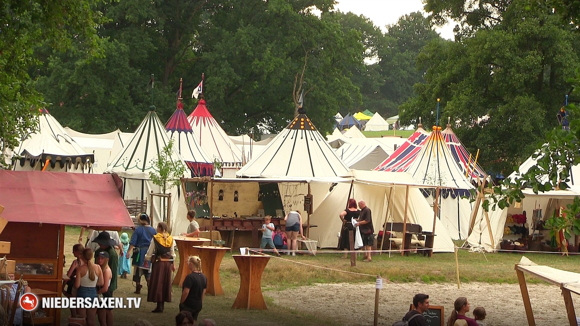 Fantastica Festival: Mittelaltermarkt auf dem Rittergut in Brokeloh