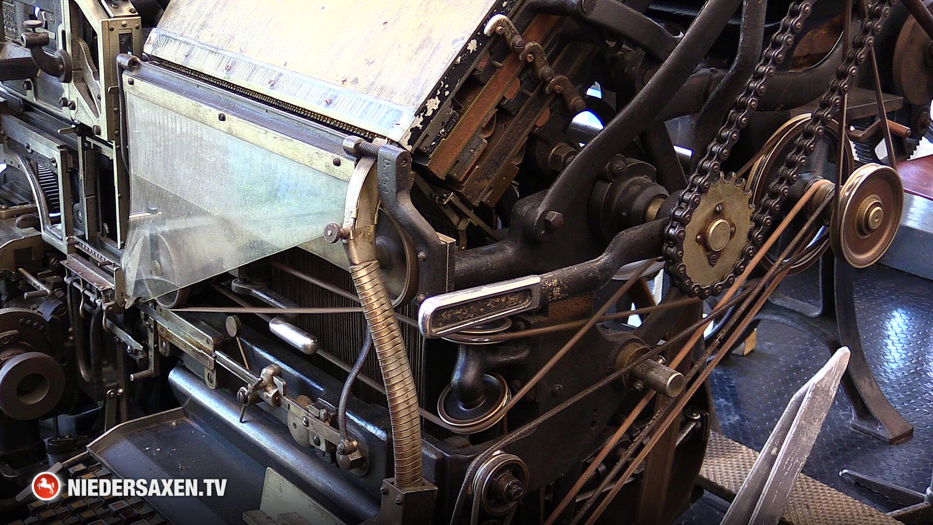 Zeitgeschichte: Eröffnung der Museumsdruckerei in Hoya