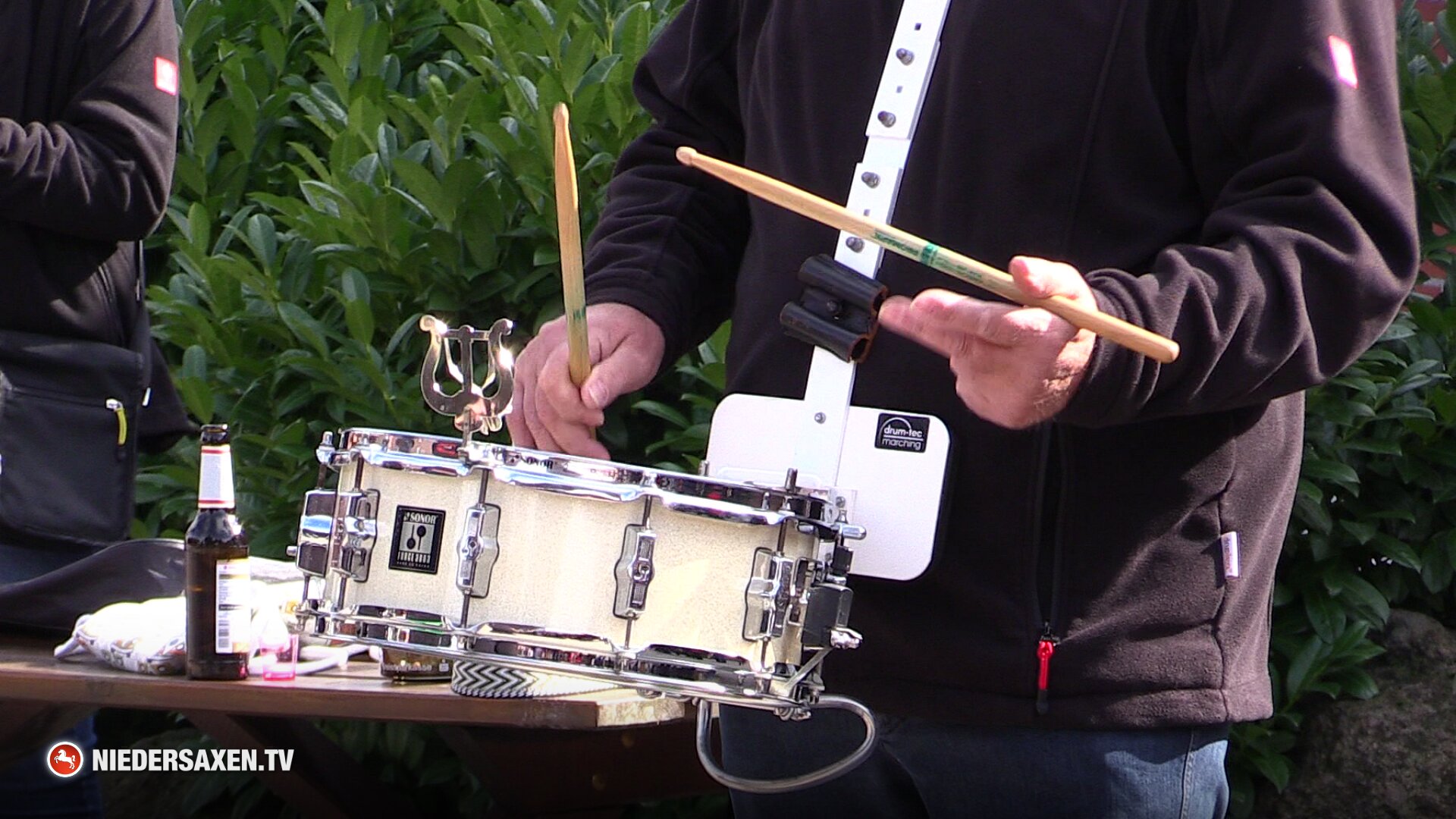 Spielmannszug Albringhausen beim traditionellen Erntefest